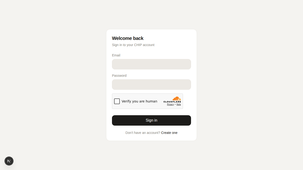 Login v2 — light