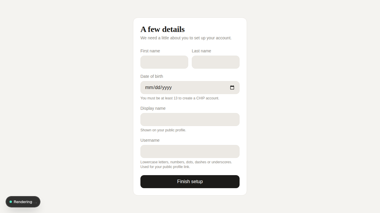 Onboarding v2