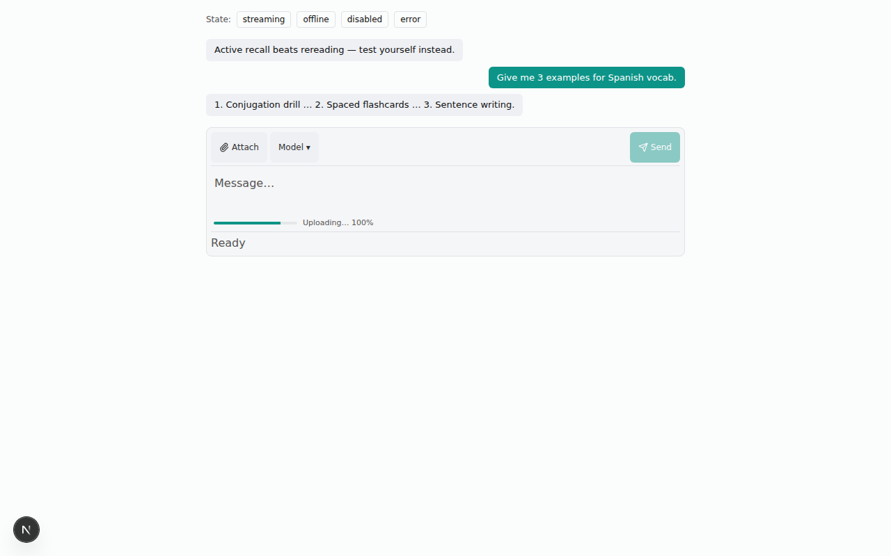 State: Attachment validation error