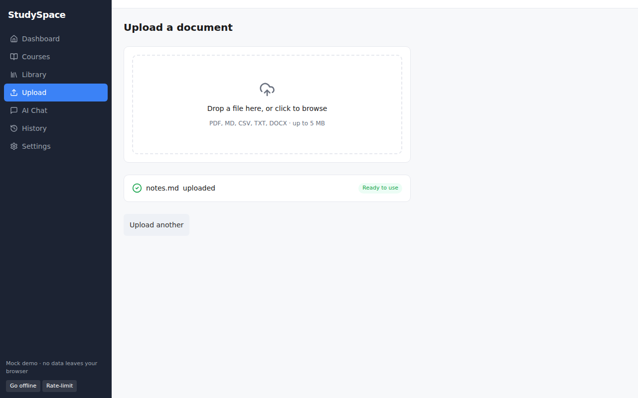 Upload · success